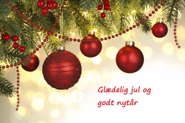 Vi ønsker Rigtig Glædelig Jul!